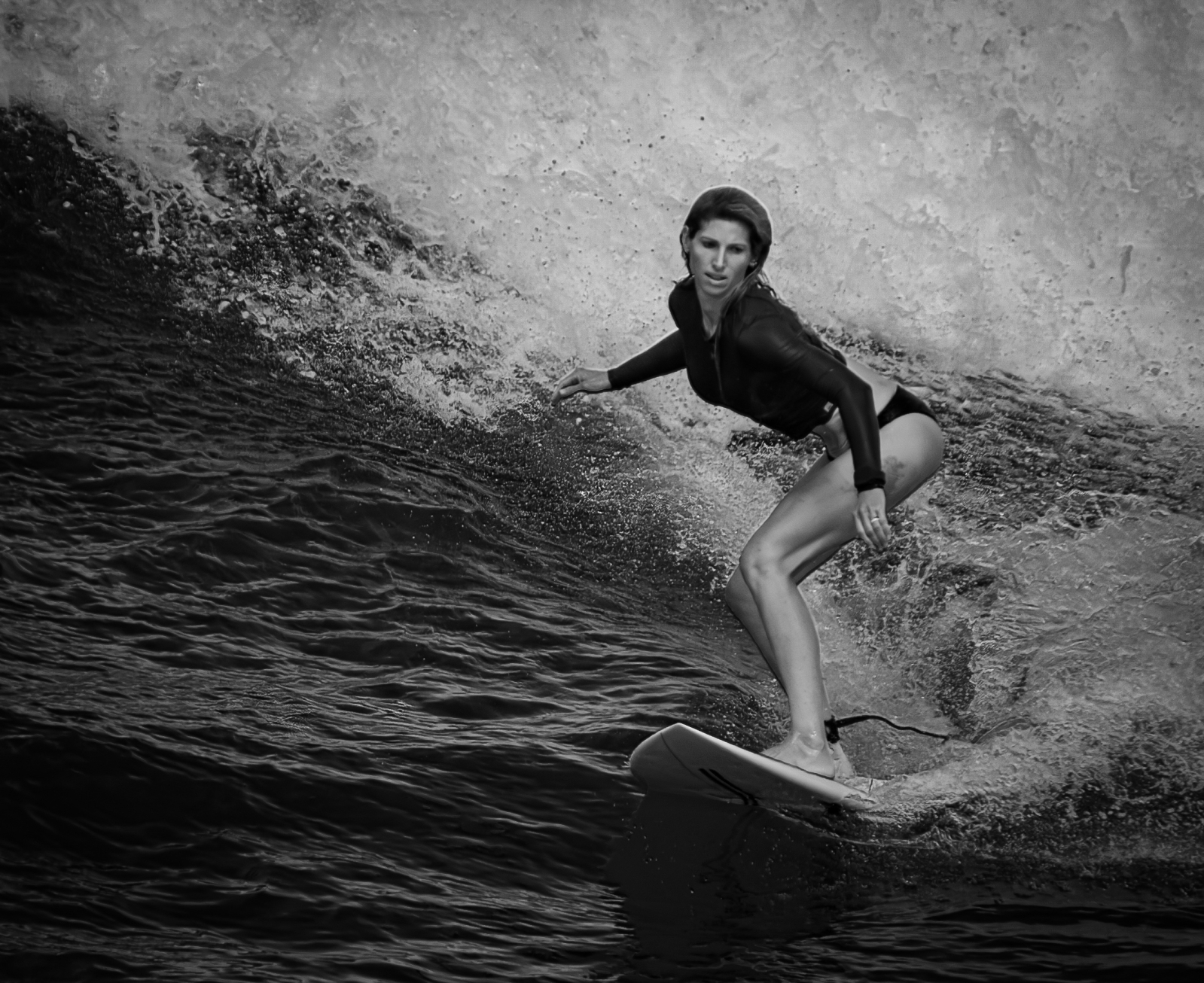 Woman Surfer - B&W - small.jpg